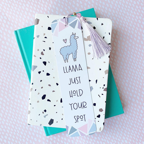 Llama Just Hold Your Spot - Splendid Greetings