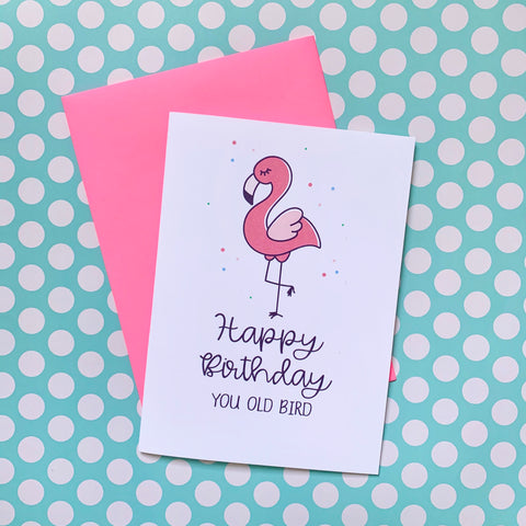 You Old Bird - Splendid Greetings - Funny Greeting Cards