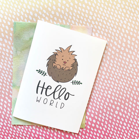 Hello World - Splendid Greetings - Funny Greeting Cards