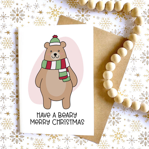 Have a Beary Merry Christmas Card - Splendid Greetings
