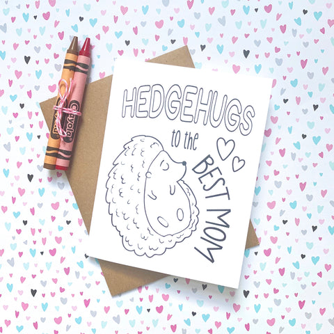 Hedgehugs DIY Mini Card - Splendid Greetings