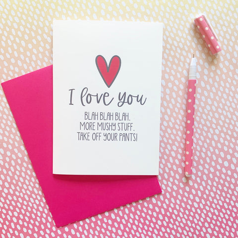 I Love You Card - Splendid Greetings
