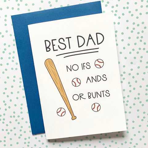 No Ifs, Ands or Bunts Father’s Day Card - Splendid Greetings